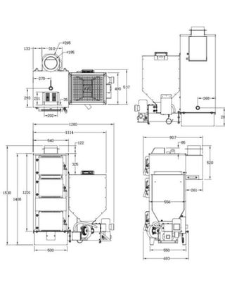 Caldera Nueva BOILER  policombustible CAL209001GRA