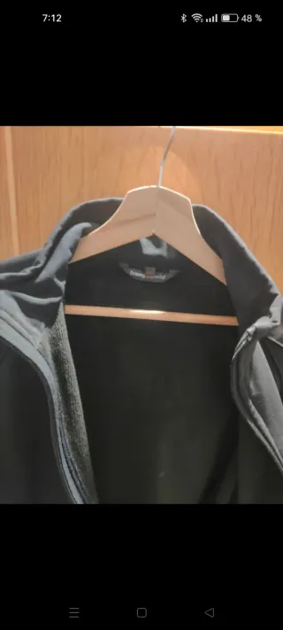 Cazadora Trango Soft Shell Negra