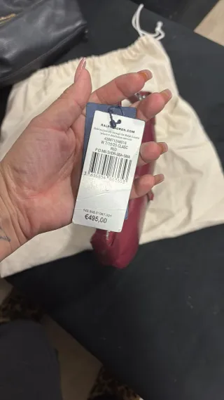 Bolso Hombro Rojo Ralph Lauren