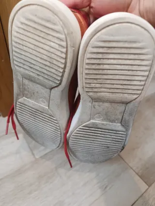 Zapatillas Philipp Plein Naranja y Rojo