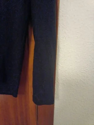 Jersey negro manga larga