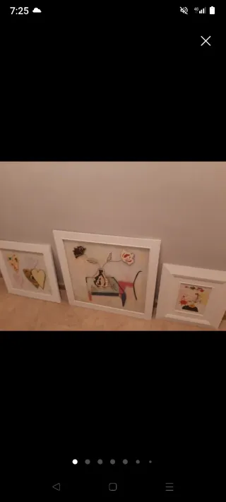 Cuadros Abstractos Esmalte Multicolor