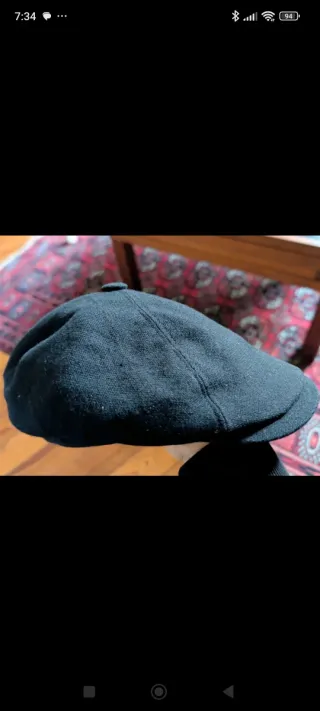 Gorra Stetson Negra Talla S/55