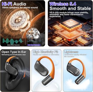 Auricolare Bluetooth Cuffie Traduzione Lingue