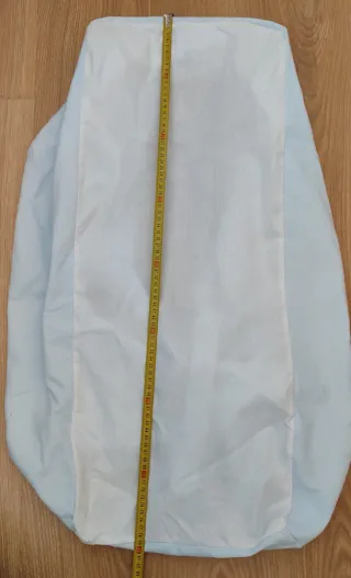 Funda capazo, cubre cuco celeste