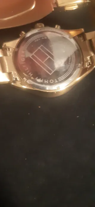 Reloj Tommy Hilfiger Dorado Cronógrafo