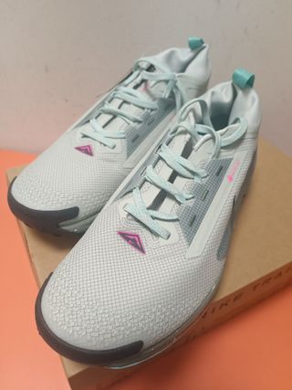 Nike Pegasus Trail 5 GTX Grigio/Verde Acqua