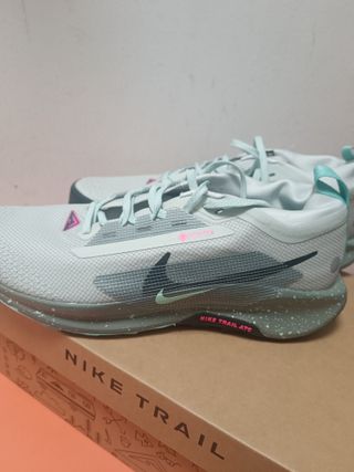 Nike Pegasus Trail 5 GTX Grigio/Verde Acqua