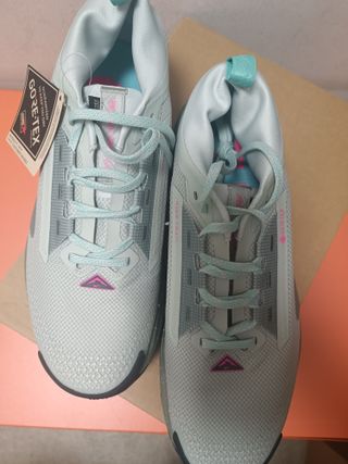 Nike Pegasus Trail 5 GTX Grigio/Verde Acqua