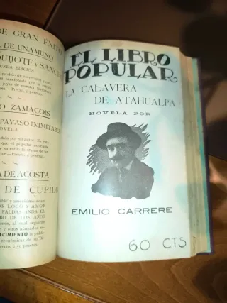 9 obras de El Libro Popular (1922)