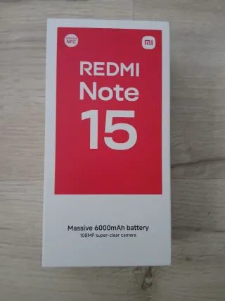 Xiaomi Redmi Note 15 Verde 256GB