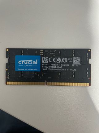 Crucial DDR5-4800 SODIMM 16GB