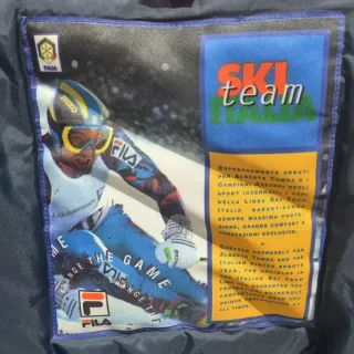 Completo neve Fila e MGP taglia 48