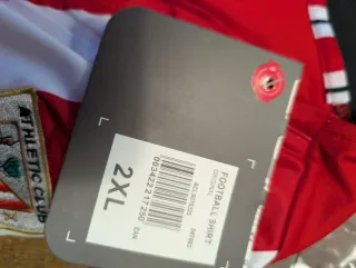 Camiseta Athletic Club Talla 2XL