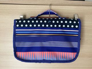 Neceser Roxy Azul y Blanco