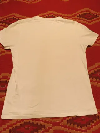 Camiseta Superdry Talla L Hombre Blanca