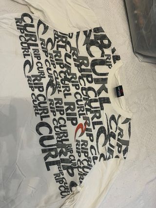 Camiseta Rip Curl Blanca Manga Larga