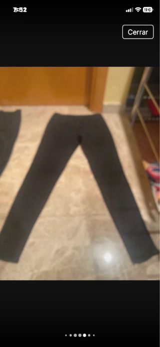 Lote 4 pantalones T/40(justita)