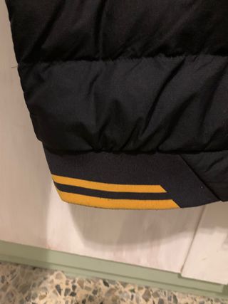 Plumífero Fred Perry Negro y Verde