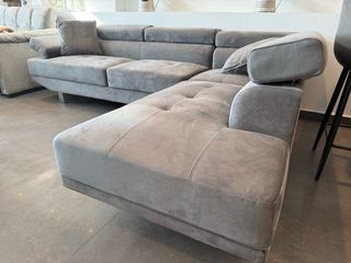 Sofá Rinconera Gris Oscuro