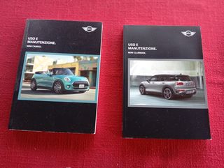 2 x libretti Uso Manutenzione MINI Cabrio Clubman