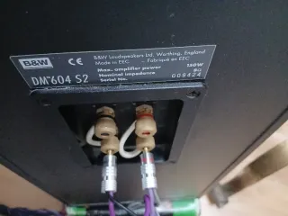 Altavoces B&W Frontales Negros 3 Unidades