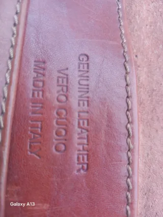 Marsupio in cuoio made in Italia