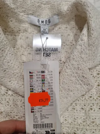 Camisa Etam Blanca M