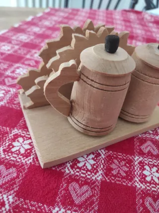 Porta sale e pepe in legno di ulivo