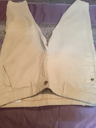 Pantalón beige hombre talla 42 nuevo