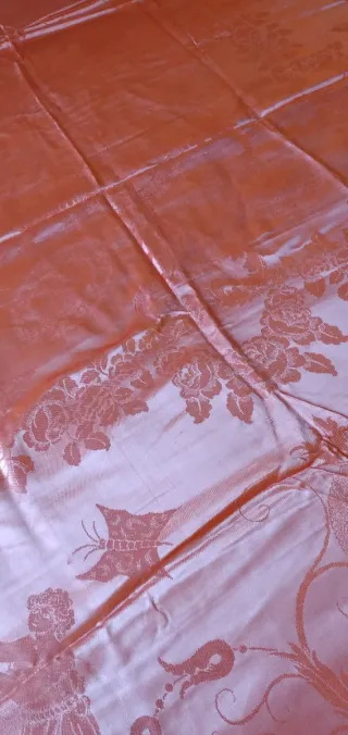 Copriletto matrimoniale raso in seta SAN LEUCIO