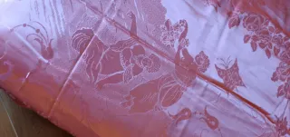 Copriletto matrimoniale raso in seta SAN LEUCIO