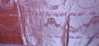 Copriletto matrimoniale raso in seta SAN LEUCIO