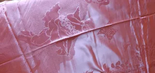 Copriletto matrimoniale raso in seta SAN LEUCIO