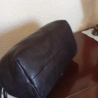 Bolso Piel Purificación García Marrón Chocolate