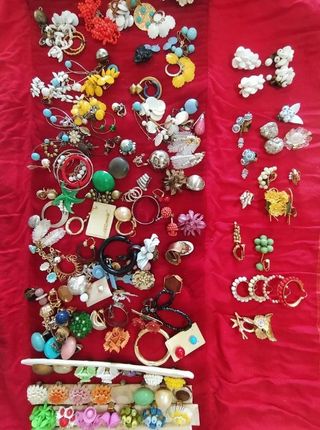 Pendientes años 70 sin pareja