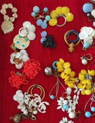 Pendientes años 70 sin pareja