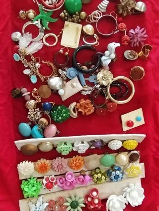 Pendientes años 70 sin pareja