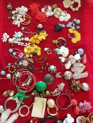 Pendientes años 70 sin pareja