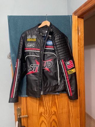 Chaqueta Estilo Motero Racing pull bear