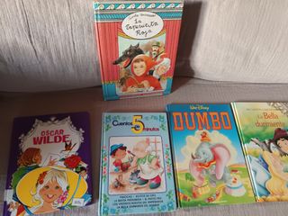 Lote 6 libros cuentos/ infantiles