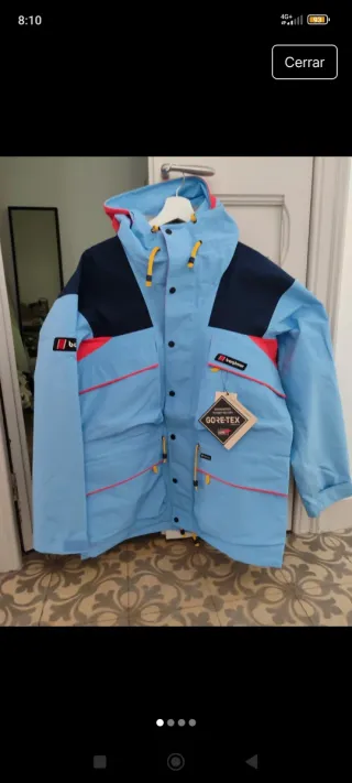 Chaqueta Berghaus Trango Gore-Tex Azul