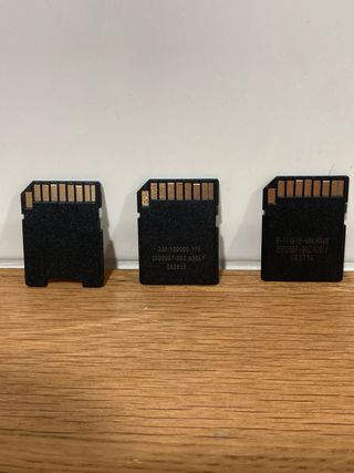 Adaptadores Tarjetas Micro SD Kingston y Transcend