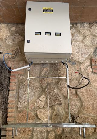 Sistema solar aislado completo 1500W + baterías