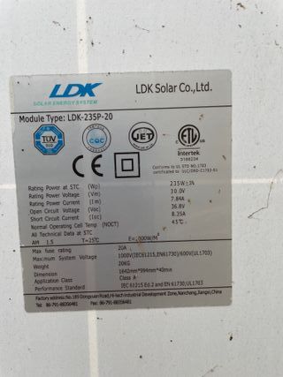 Sistema solar aislado completo 1500W + baterías