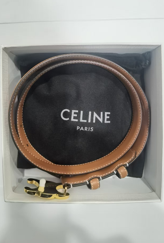 Cinturón Celine cuero mujer 95cm