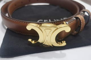 Cinturón Celine cuero mujer 95cm