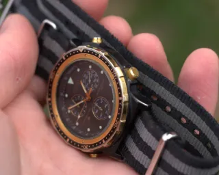 Orologio Citizen Cronografo Quarzo 3560 Vintage