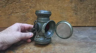 Faro de bicicleta del 1900