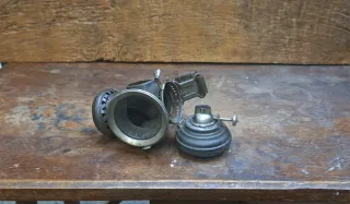 Faro de bicicleta del 1900